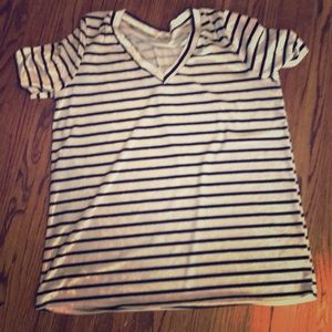 Black and cream strip velvet shirt